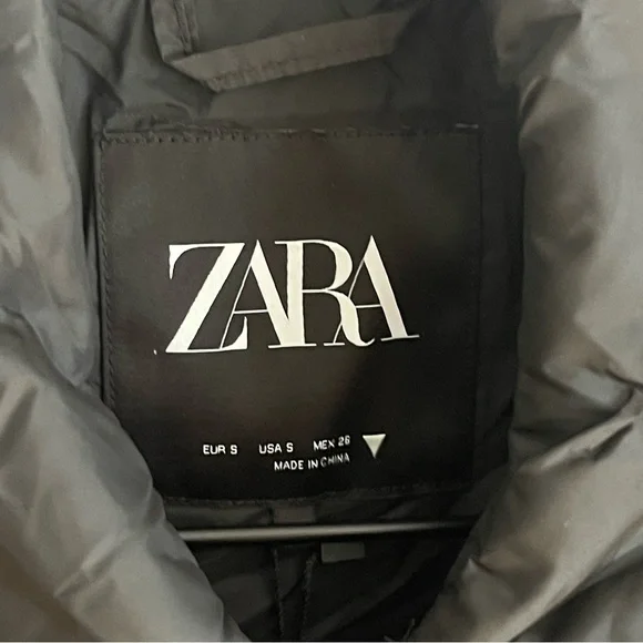 Zara Lightweight Puffer Coat - Picture 5 of 6